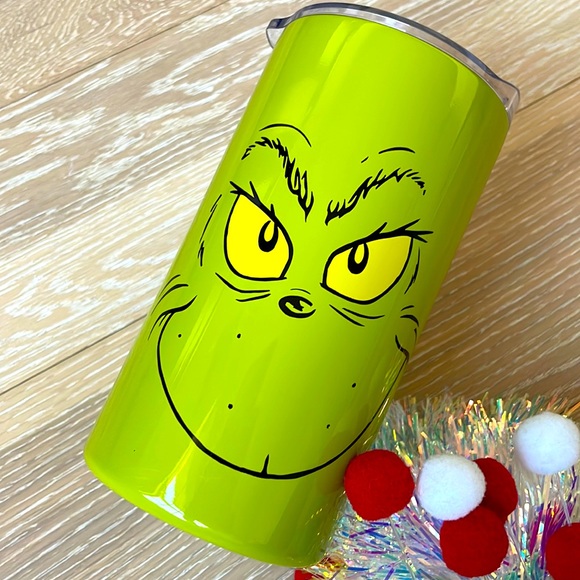 Grinch Tumbler With Handle - Picture 2 of 8